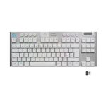 Teclado para juegos Logitech G 920-009664 RF Wireless y Bluetooth QWERTY inglés blanco para gaming
