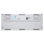 Teclado para juegos Logitech G 920-009664 RF Wireless y Bluetooth QWERTY inglés blanco para gaming