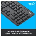 Combo de teclado y ratón Logitech MK295 Silent con tecnología SilentTouch y SKU: 920-009798
