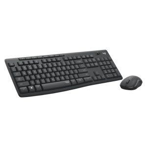 Logitech Teclado Inalámbrico MK295 Silent con Tecnología SilentTouch, SKU 920-009800. Teclado en color negro con teclas silenciosas.