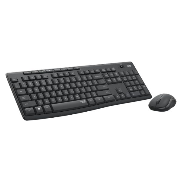 Logitech Teclado Inalámbrico MK295 Silent con Tecnología SilentTouch, SKU 920-009800. Teclado en color negro con teclas silenciosas.