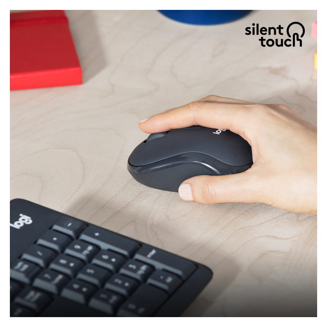 Logitech MK295 Silent 3 Logitech MK295 Silent combo para oficina abierta