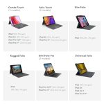 Teclado Logitech QWERTZ Suizo para móvil con Smart Connector, modelo 920-010143, en color gris