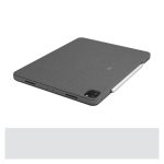 Teclado Logitech QWERTZ Suizo para móvil con Smart Connector, modelo 920-010143, en color gris