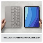 Imagen del teclado Logitech 920-010169 para móvil con distribución QWERTY en Español, Smart Connector y acabado en Arena. SKU 920-010169