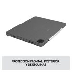 Logitech teclado para móvil QWERTY en español, con Smart Connector en color gris, SKU 920-010211