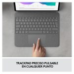 Logitech teclado para móvil QWERTY en español, con Smart Connector en color gris, SKU 920-010211