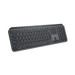 Logitech 920-010250 teclado inalámbrico para oficina, compatible con RF Wireless y Bluetooth, diseño en inglés internacional, color grafito