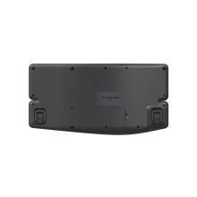 Teclado Bluetooth Logitech en color grafito ideal para oficina, modelo 920-010352, con disposición de teclas en inglés.