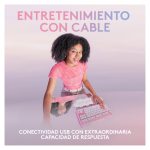 Teclado para Juegos Logitech G 920-010414 con conexión USB QWERTY en español, color blanco