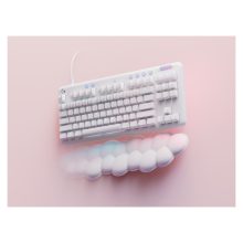 Teclado para Juegos Logitech G 920-010414 con conexión USB QWERTY en español, color blanco