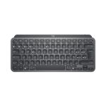 Teclado Logitech MX Keys Mini, diseño compacto, teclas retroiluminadas y conexión inalámbrica, SKU 920-010490