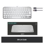 Logitech MX Keys Mini, teclado compacto con diseño ergonómico y teclas retroiluminadas, SKU 920-010491