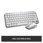 Logitech MX Keys Mini, teclado compacto con diseño ergonómico y teclas retroiluminadas, SKU 920-010491