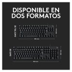 Teclado mecánico Logitech G413 TKL SE con retroiluminación y diseño compacto, SKU 920-010559