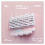 Teclado gaming mecánico Logitech G G713 con retroiluminación RGB y diseño compacto SKU 920-010671