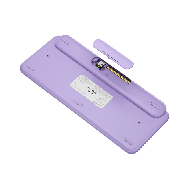 Logitech POP Keys 2 teclado inalámbrico Logitech POP Keys mostrando las teclas de emojis