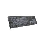 Logitech 920-010753 teclado de oficina inalámbrico RF y Bluetooth con distribución QWERTY Nórdica en color grafito