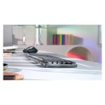 Imagen del teclado inalámbrico Logitech Master, modelo 920-010758, con conexión Bluetooth y USB RF, diseño QWERTY Internacional de EE.UU. en color grafito.