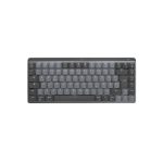 Logitech teclado ergonómico 920-010773 para oficina, conexión RF Wireless y Bluetooth, diseño QWERTZ en idioma alemán, color grafito