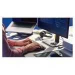 Logitech teclado ergonómico 920-010773 para oficina, conexión RF Wireless y Bluetooth, diseño QWERTZ en idioma alemán, color grafito