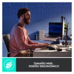 Teclado Logitech Master 920-010780 para oficina, conexión RF Wireless y Bluetooth, QWERTY Internacional de EE.UU., color grafito