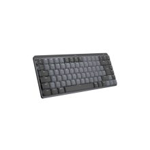 Teclado Logitech Master 920-010780 para oficina, conexión RF Wireless y Bluetooth, QWERTY Internacional de EE.UU., color grafito