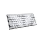Logitech Master 920-010799 teclado inalámbrico para oficina con conexión RF y Bluetooth, distribución QWERTY internacional de EE.UU., color gris