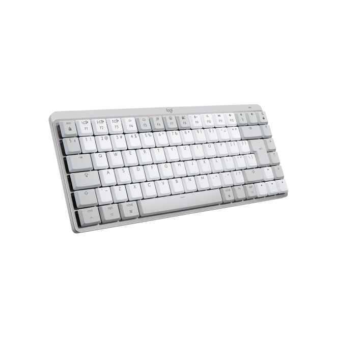 Logitech Master Teclado Oficina RF Wireless y Bluetooth Logitech Master 920-010799 teclado inalámbrico para oficina con conexión RF y Bluetooth, distribución QWERTY internacional de EE.UU., color gris