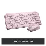 Logitech MX Keys Mini teclado inalámbrico compacto con retroiluminación y distribución ergonómica de teclas. SKU: 920-010813.