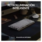 Teclado Logitech Master 920-010837, RF y Bluetooth, QWERTY internacional de EE.UU. en color gris