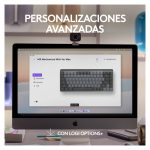 Teclado Logitech Master 920-010837, RF y Bluetooth, QWERTY internacional de EE.UU. en color gris