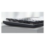 Teclado Logitech Master 920-010837, RF y Bluetooth, QWERTY internacional de EE.UU. en color gris
