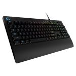 Teclado de juego USB Logitech G G213 Prodigy, distribución QWERTY en portugués, color negro, SKU 920-010847