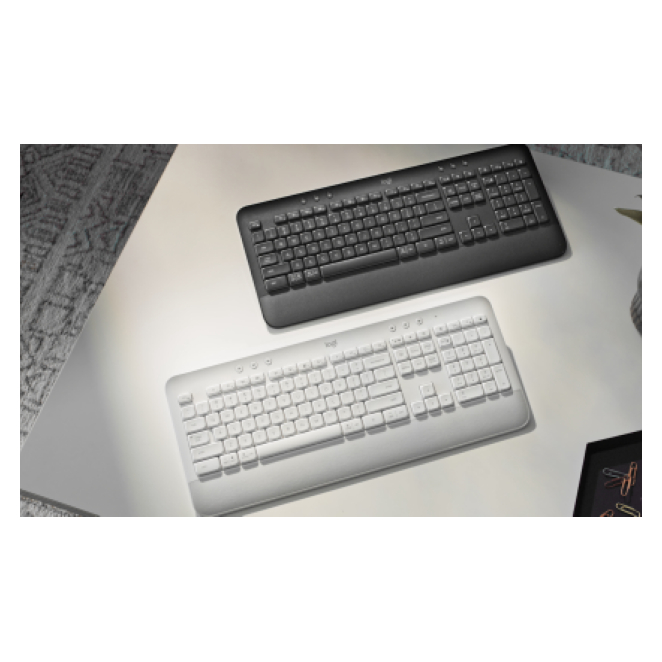 Logitech 920-010914 teclado Oficina Bluetooth AZERTY Francés Grafito 3 teclado Logitech para oficina