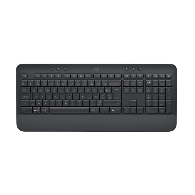 Logitech 920-010914 teclado Oficina Bluetooth AZERTY Francés Grafito 5 teclado eficiente de Logitech