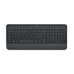 Logitech 920-010917, teclado Bluetooth para oficina, distribución QWERTY en español, color grafito