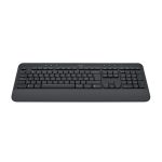 Logitech 920-010918 teclado para oficina con tecnología Bluetooth, diseño QWERTY en inglés del Reino Unido, color grafito.