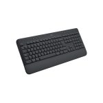 Teclado Logitech 920-010949 para oficina, conexión Bluetooth QWERTZ húngaro en color grafito