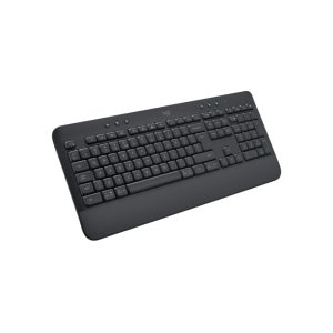 Teclado Logitech 920-010949 para oficina, conexión Bluetooth QWERTZ húngaro en color grafito