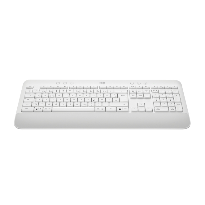 Logitech teclado oficina Bluetooth QWERTZ alemán blanco Logitech teclado oficina Bluetooth QWERTZ alemán color blanco con SKU 920-010967