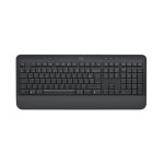 Teclado Logitech 920-010995 con ratón incluido, diseño para oficina, conexión Bluetooth, distribución AZERTY en francés y color grafito