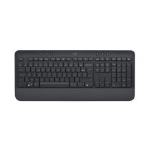 Teclado Logitech 920-010995 con ratón incluido, diseño para oficina, conexión Bluetooth, distribución AZERTY en francés y color grafito