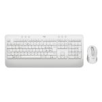 Teclado Logitech 920-011026 con ratón incluido, Bluetooth, QWERTY en Español, color blanco