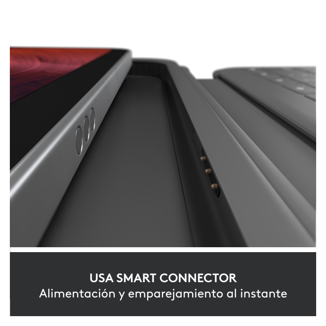 Logitech Rugged Folio 4 Logitech Rugged Folio, detalle del teclado