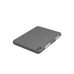 Teclado móvil Logitech QWERTY Internacional de EE.UU. con Smart Connector en color gris, SKU 920-011382