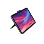 Teclado Logitech móvil QWERTZ Alemán, Smart Connector, color gris, SKU 920-011435