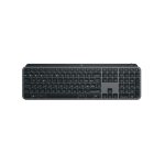 Teclado inalámbrico Logitech MX Keys S con retroiluminación ajustable, diseño ergonómico y teclas cóncavas, SKU 920-011577