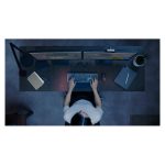 Imagen del teclado inalámbrico Logitech 920-011610 con ratón incluido, diseño QWERTY en español, ideal para oficina, con conexión Bluetooth y color grafito.