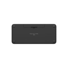 Teclado Logitech Pebble Keys 2 K380s en color gris claro, conexión Bluetooth, diseño compacto y teclas silenciosas. SKU: 920-011827